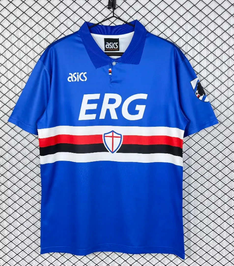 Sampdoria 1993/94 Primera Equipación Camiseta — 2