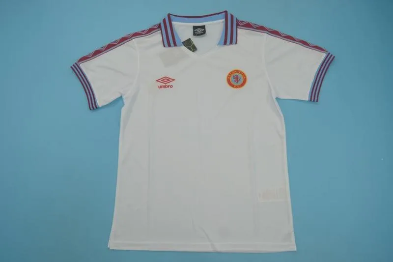 Aston Villa 1980 Away Shirt White