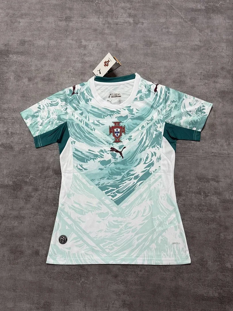 Portugal 2026/27 Segunda Equipación Camiseta de Mujer — 2