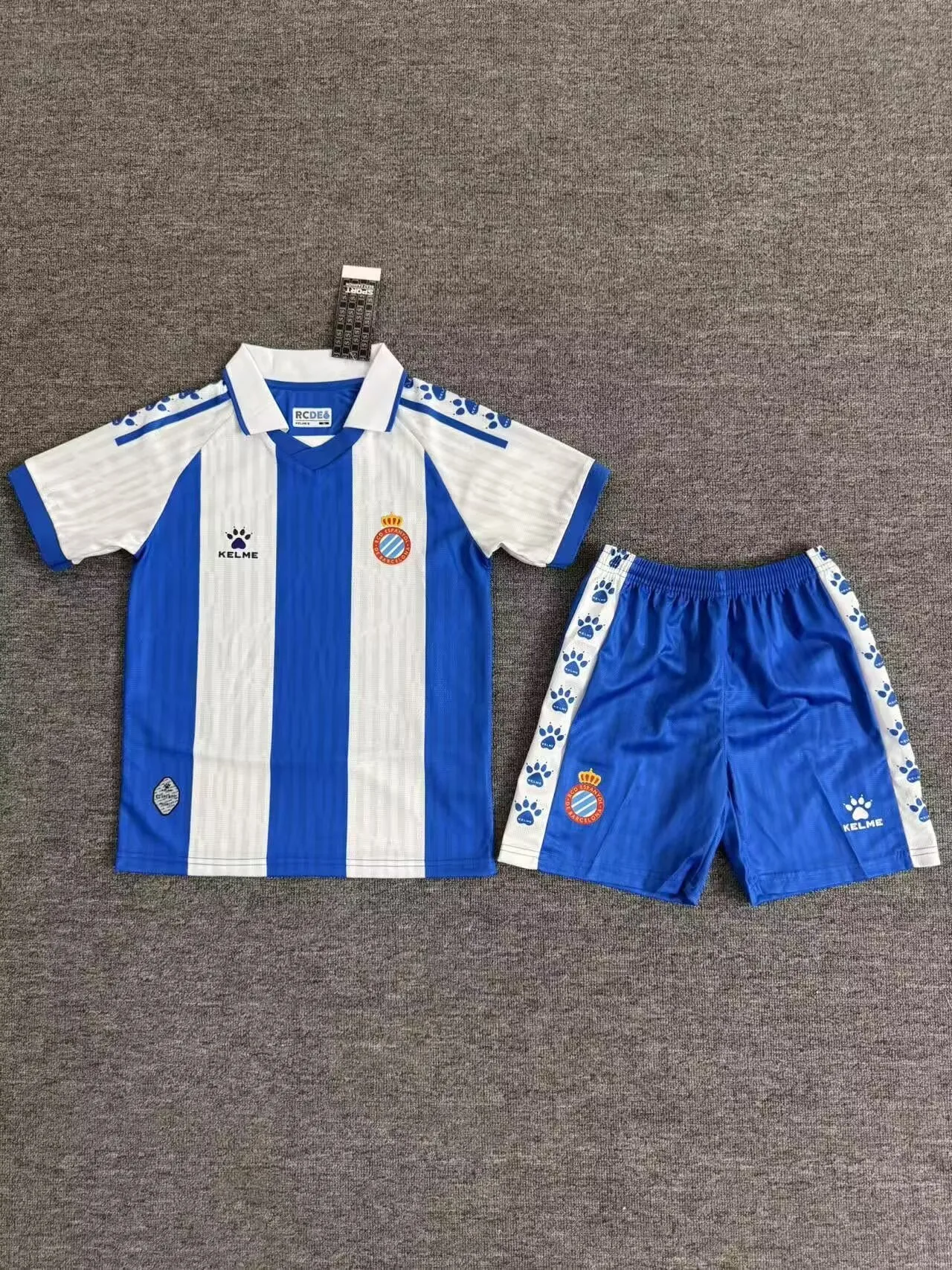 Espanyol 2025/26 Primera Equipación Conjunto de Niño