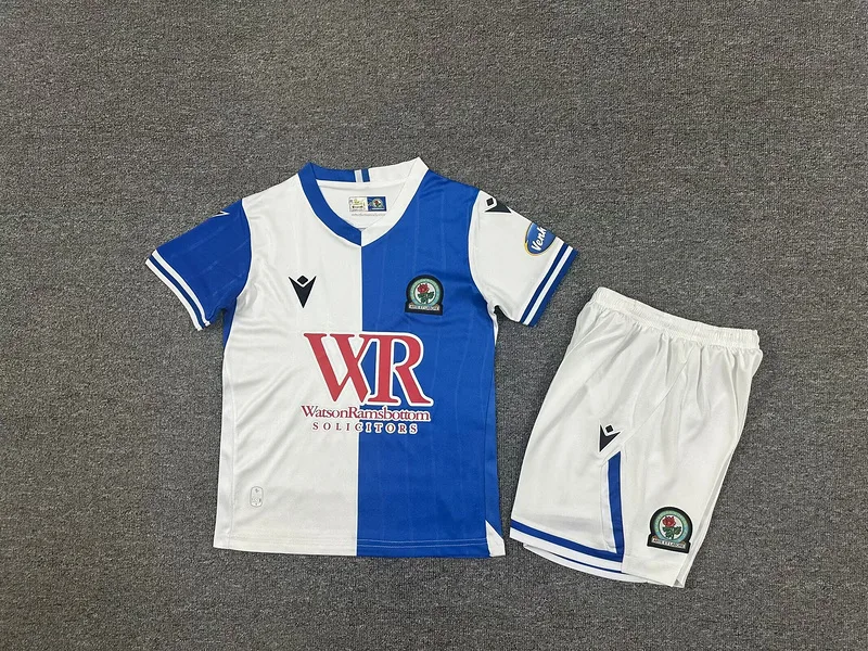 Blackburn Rovers 2025/26 Kids Kit — 1