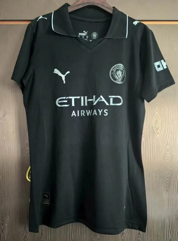Manchester City 2025/26 Segunda Equipación Camiseta de Mujer — 1