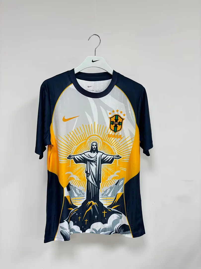 Brazil 2025/26 Shirt Player Version Special Edition Yellow — 1