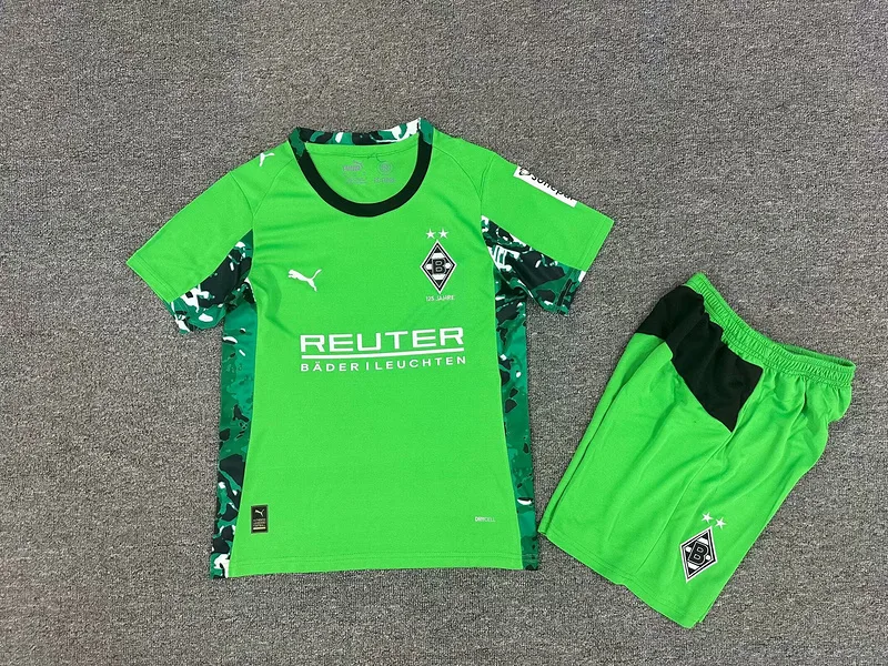 Borussia Mönchengladbach 2025/26 Extérieur Ensemble Enfant — 2