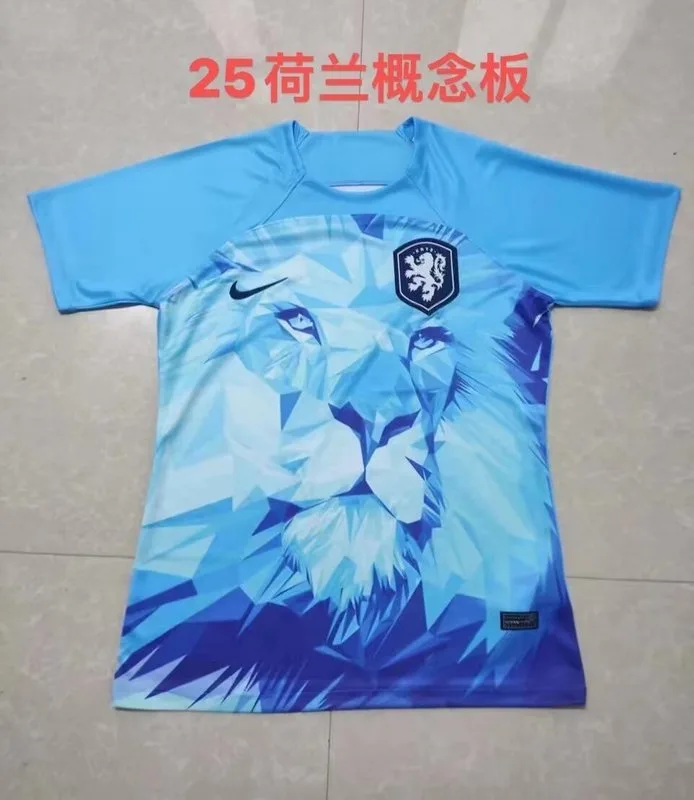 Niederlande Trikot Kurzarm Sonderedition Blue