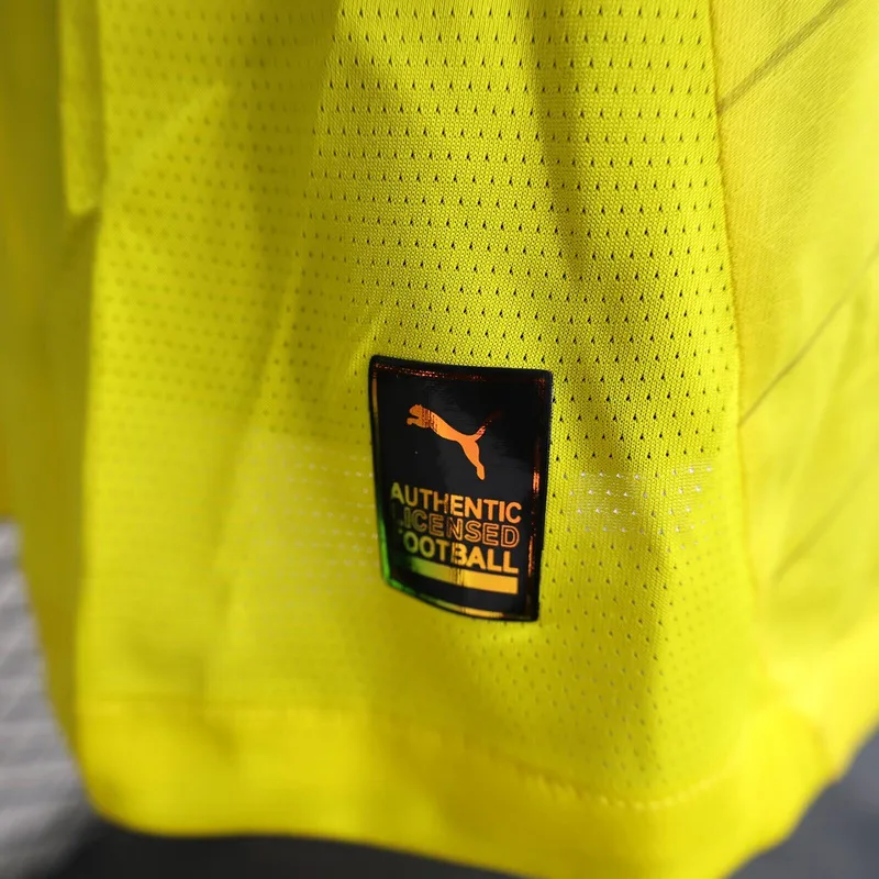 Ghana 2025 Away Shirt Player Version Yellow