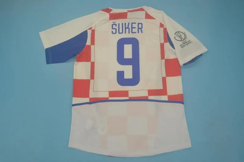 Croatia 2002 Home Shirt — 2