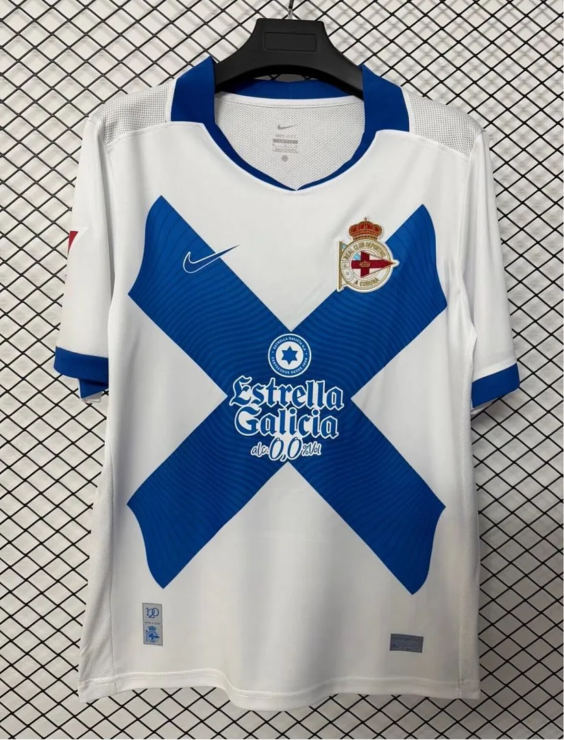 Deportivo La Coruña 2026/27 Third Shirt White — 2