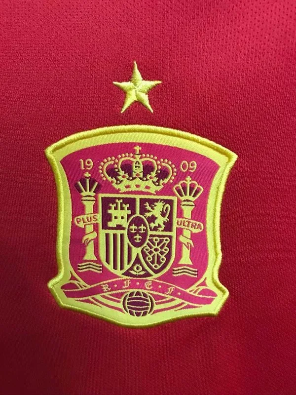 Spain 2018 Home Shirt Long Sleeve — 2