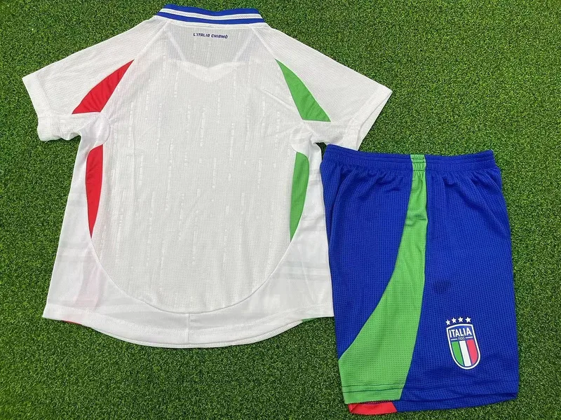 Italy 2024 Home Kids Kit Player Version — 2