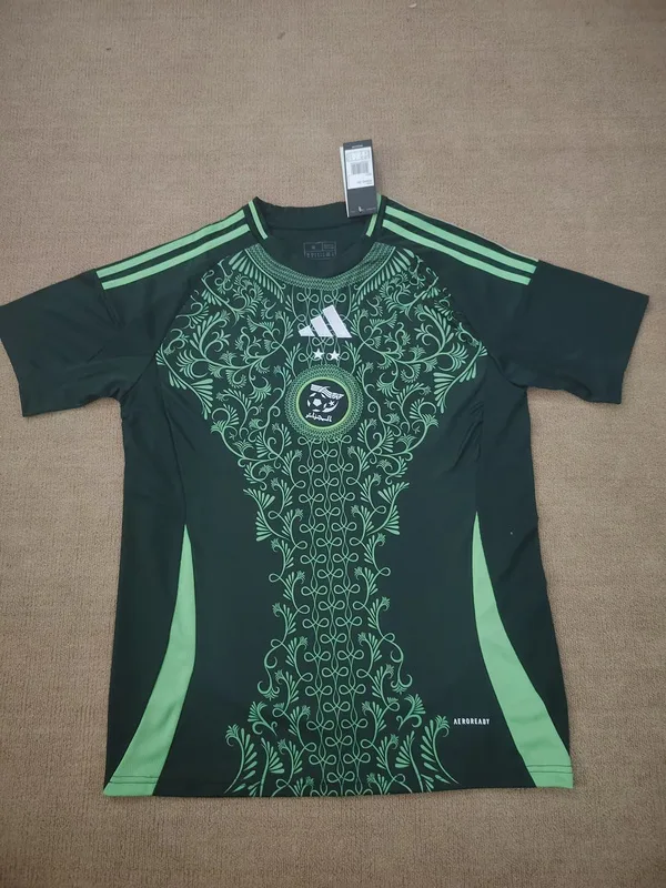 Algeria 2025 Away Shirt Green — 1