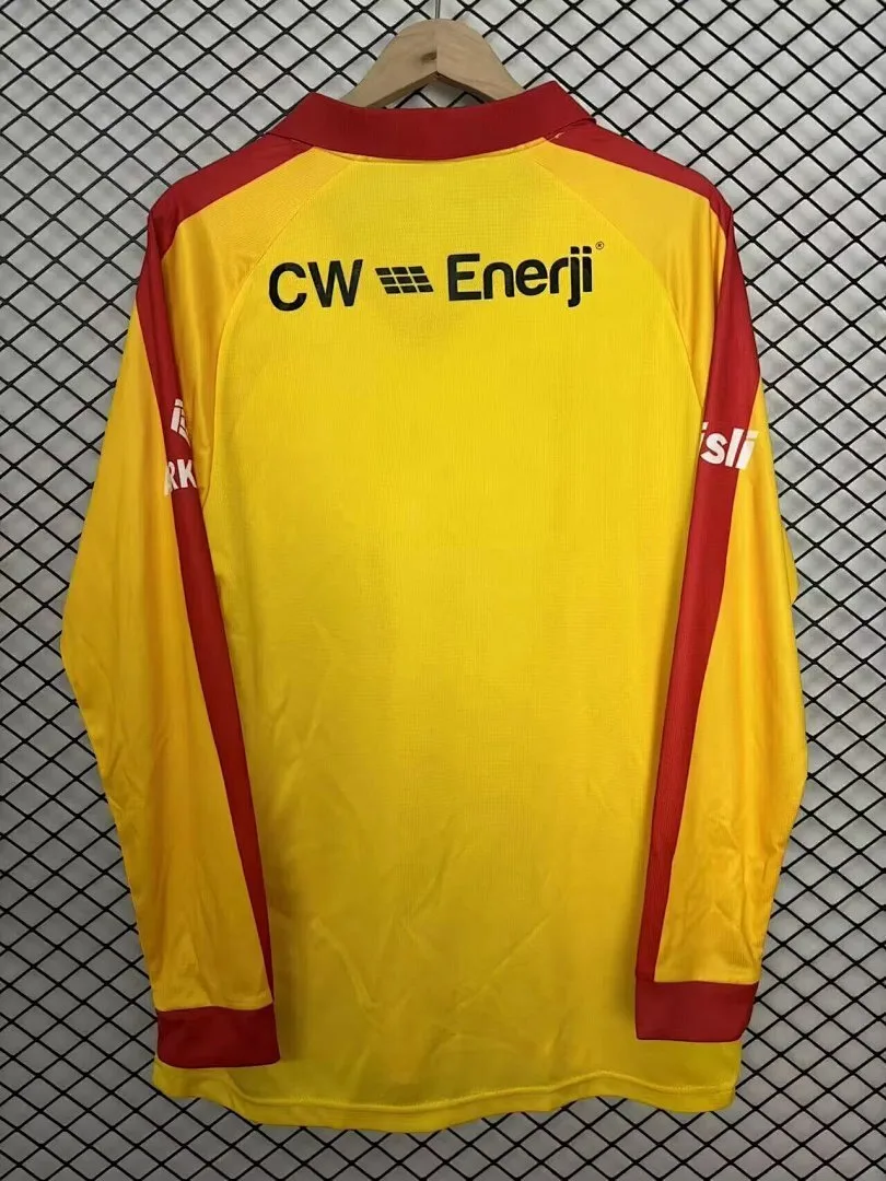 Galatasaray 2026 Shirt Long Sleeve Yellow