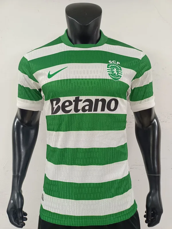 Sporting CP 2025/26 Primera Equipación Camiseta Versión Jugador — 2