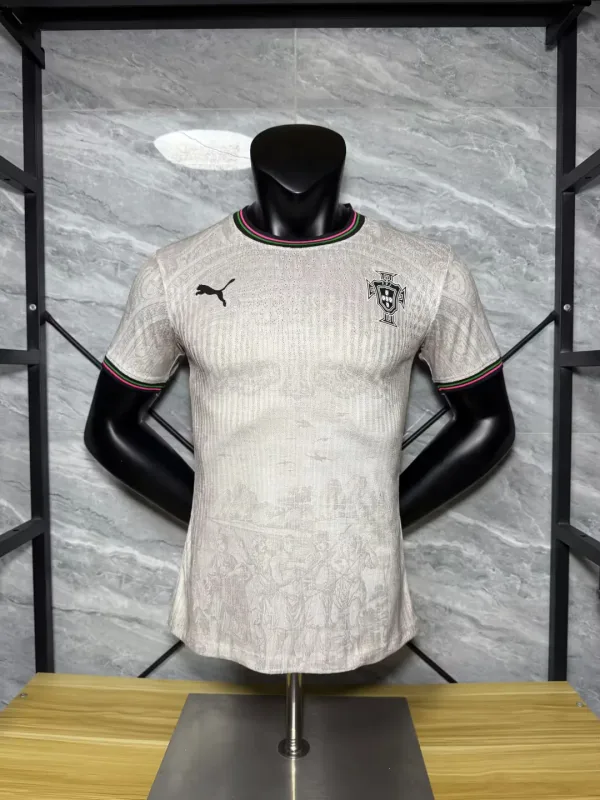 Portugal 2026 Shirt Player Version Beige — 2
