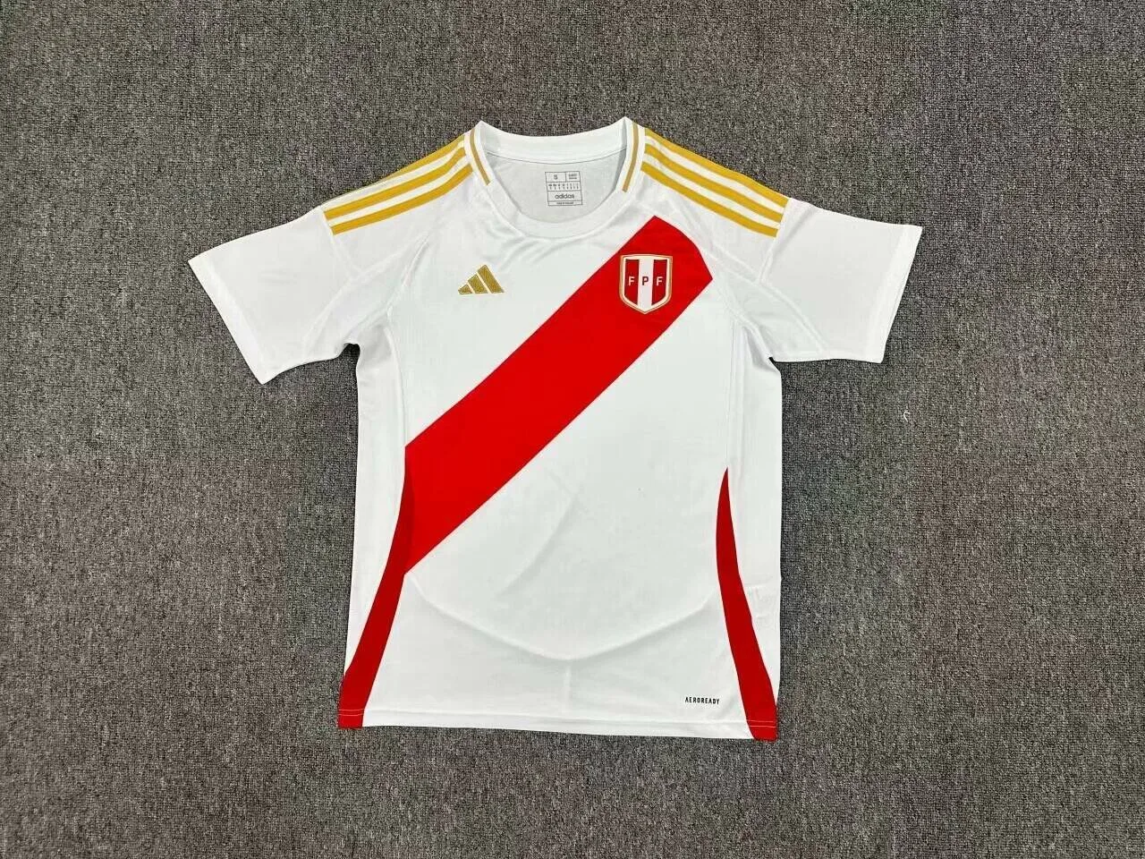 Pérou 2024/25 Domicile Maillot Manches Courtes