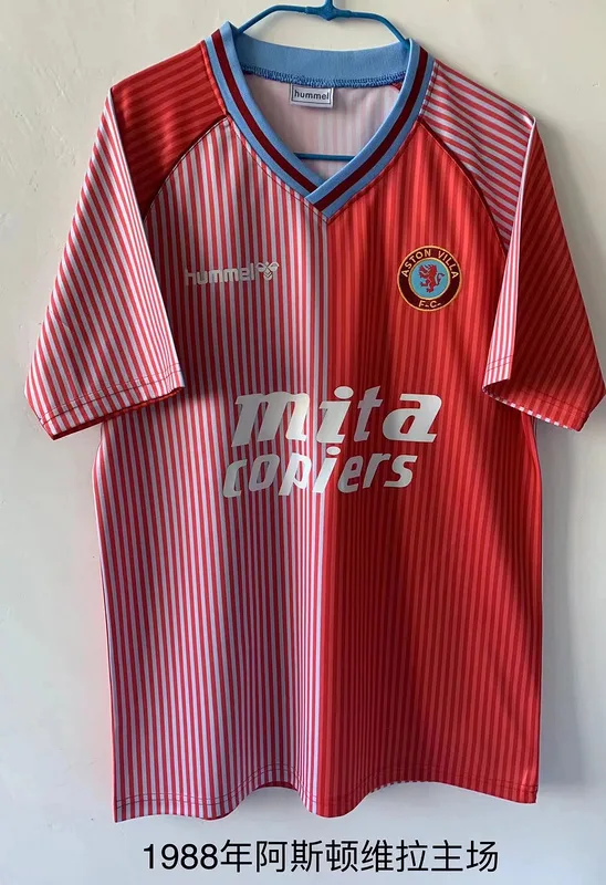 Aston Villa 1988 Home Shirt — 2
