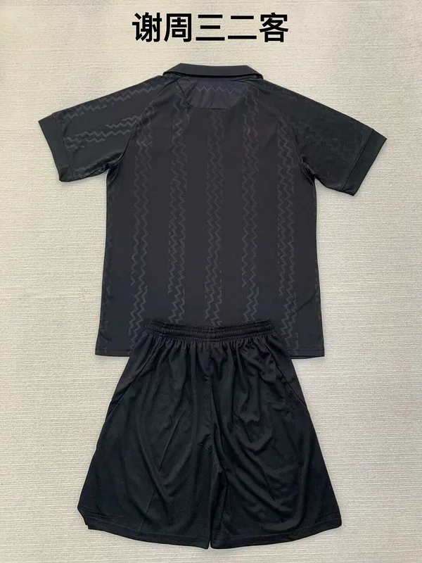 Sheffield Wednesday 2024/25 Third Kids Kit Black — 2