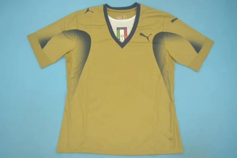 Italy 2006 Goalkeeper Shirt Gold