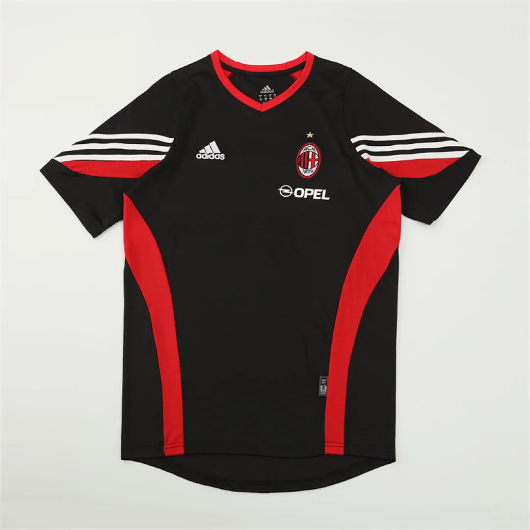AC Milan 2003/04 Training Shirt Black