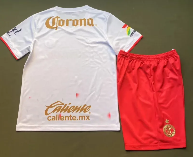 Toluca 2025/26 Extérieur Ensemble Enfant