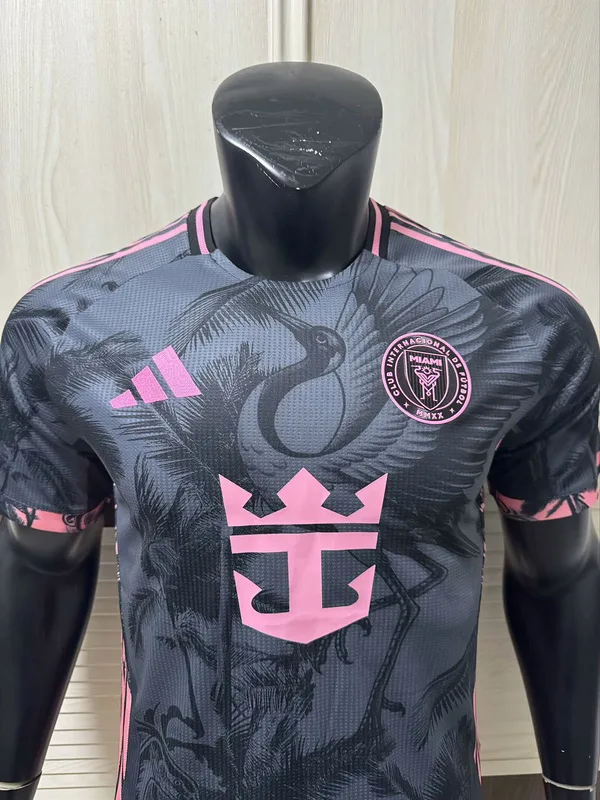 Inter Miami 2025/26 Shirt Player Version Special Edition Black — 2