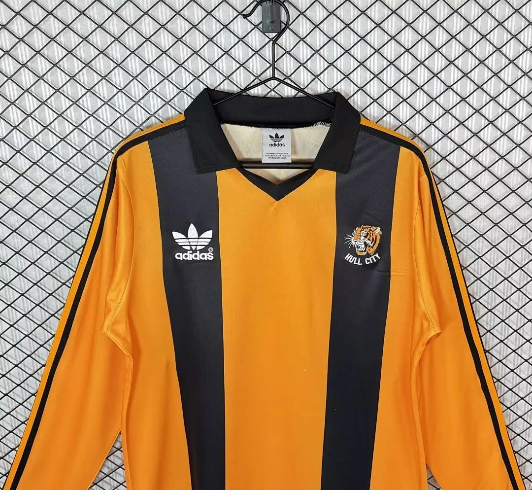 Hull City 1981/82 Home Shirt Long Sleeve — 2