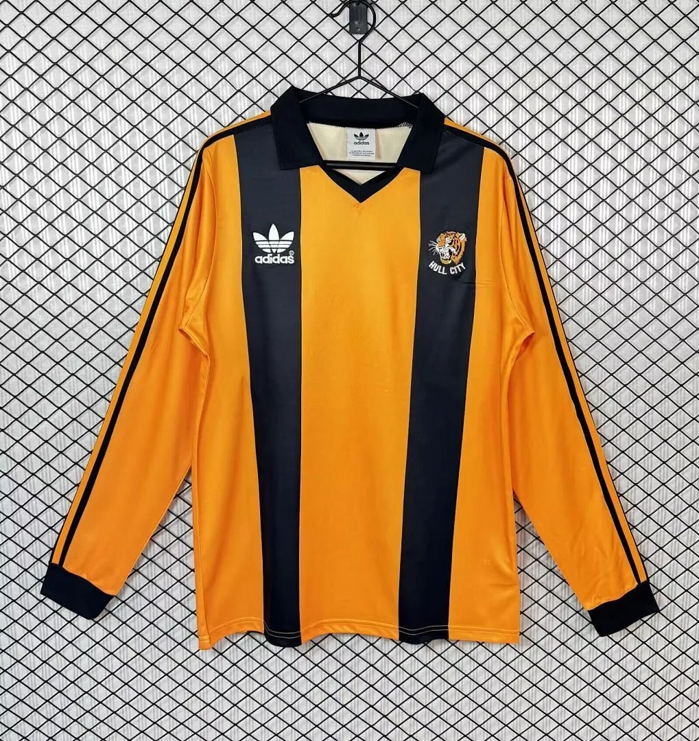 Hull City 1981/82 Home Shirt Long Sleeve