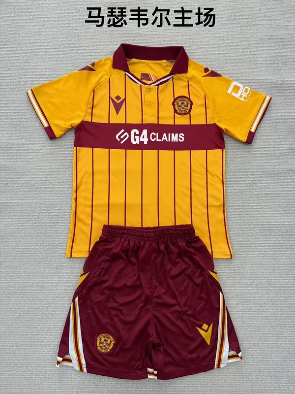Motherwell 2025/26 Domicile Ensemble Enfant — 2