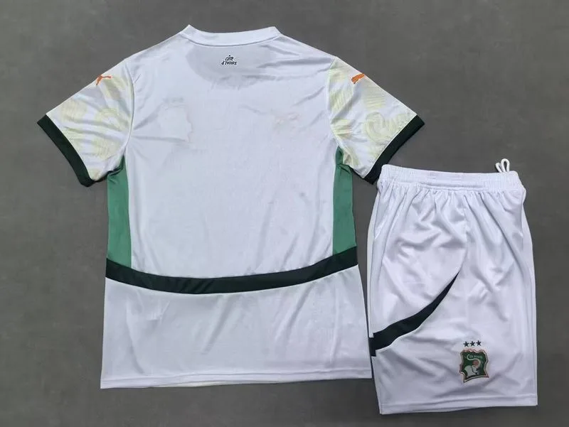 Ivory Coast 2025 Away Kids Kit