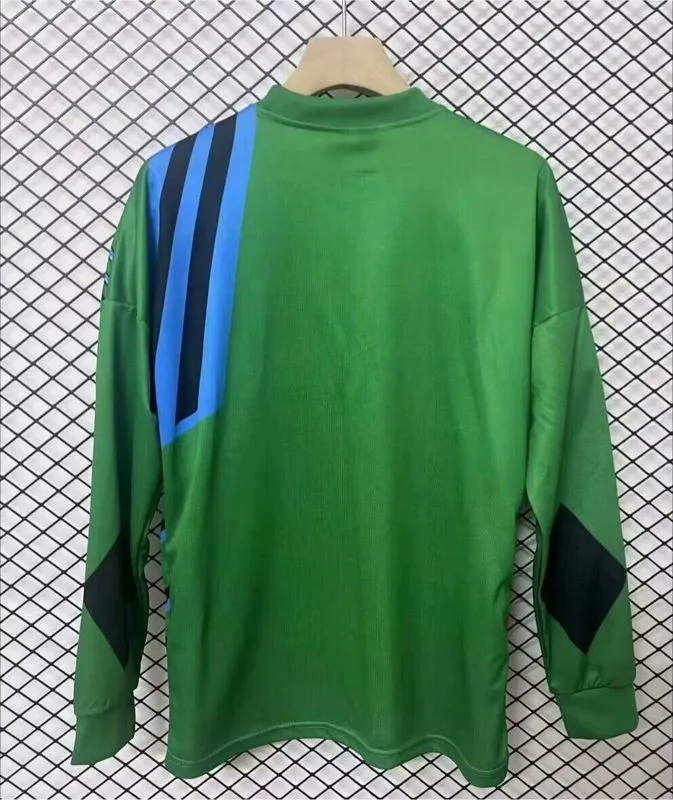 Manchester United 1992/93 Torwart Trikot Langarm Green