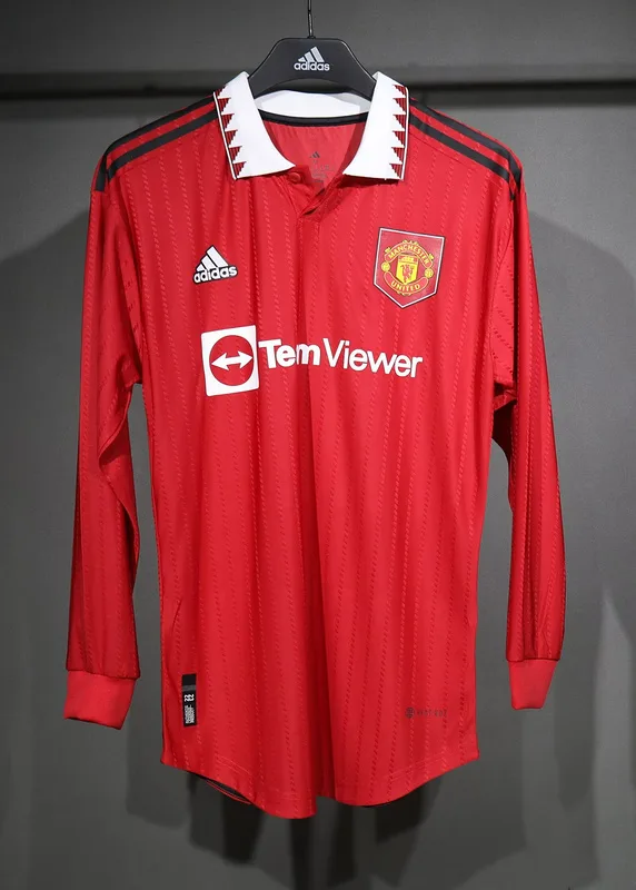 Manchester United 2022/23 Home Shirt Long Sleeve Player Version