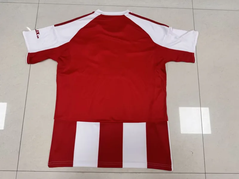 Olympiacos 2025/26 Primera Equipación Camiseta Manga Corta — 2