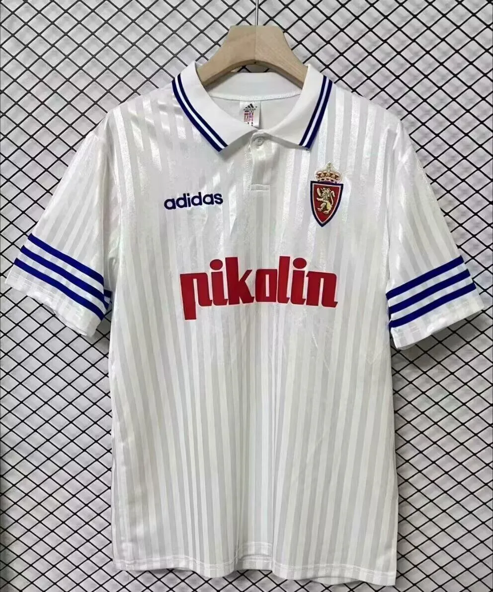 Real Zaragoza 1995/96 Home Shirt White