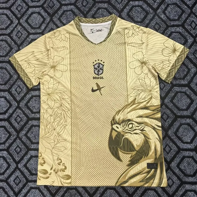Brazil 2025/26 Shirt Special Edition Gold — 1