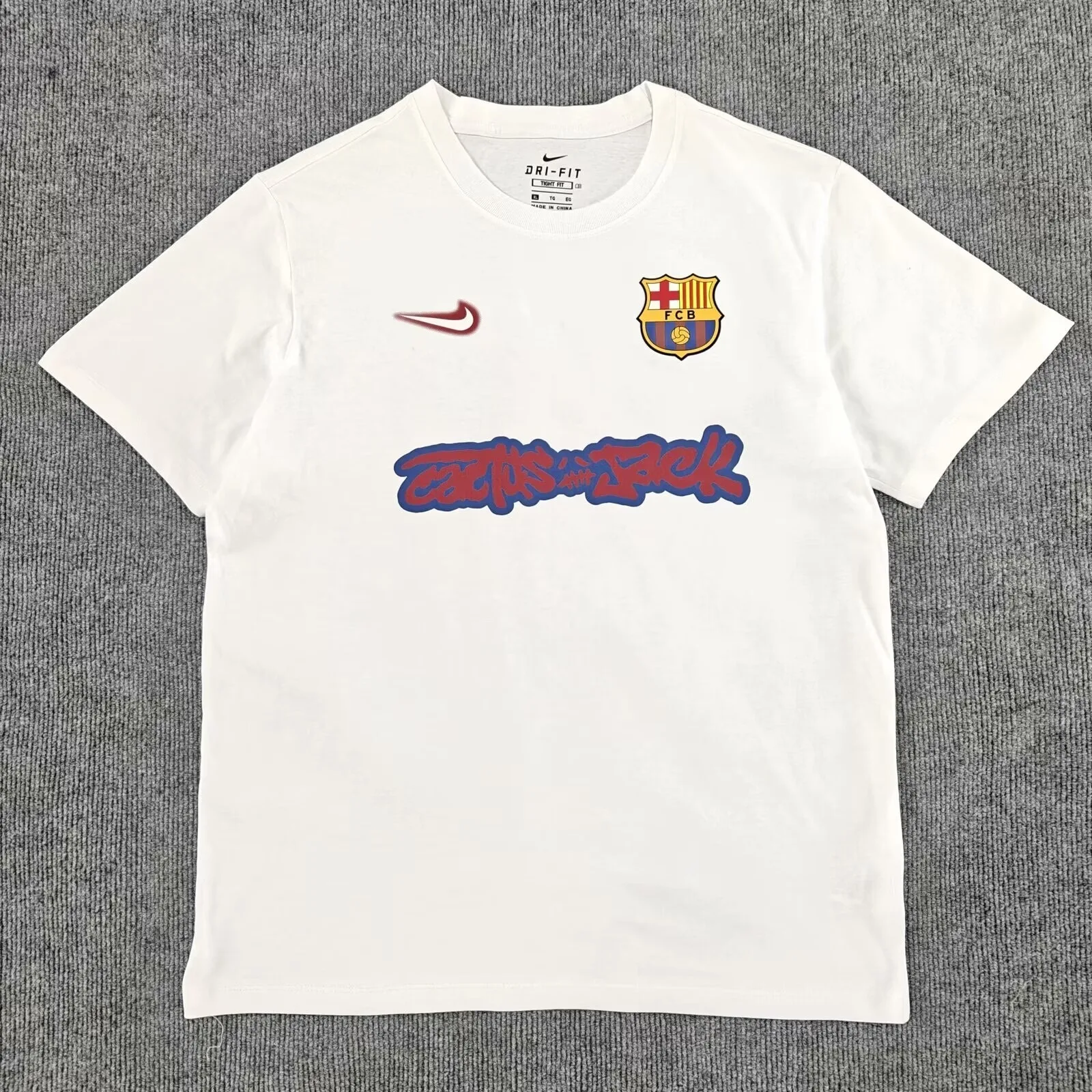 Travis Scott Cotton 2025/26 Camiseta White