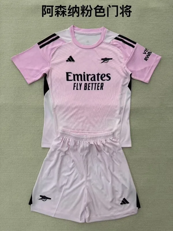 Arsenal 2025/26 Torwart Set Kinder Pink — 1