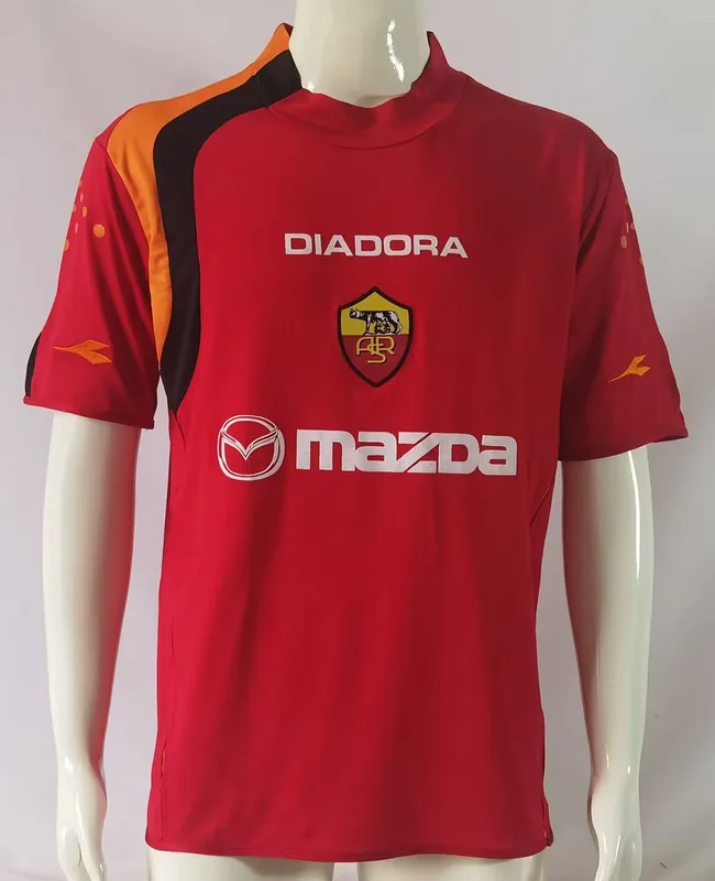 Roma 2004/05 Home Shirt Champions League