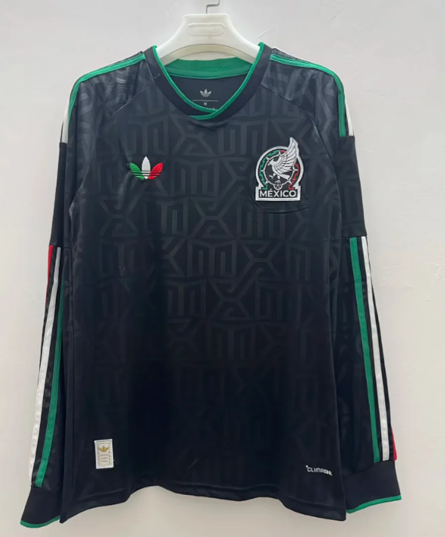 Mexique 2026 Third Maillot Manches Longues Black — 1