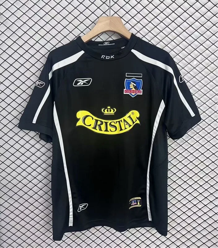 Colo-Colo 2005 Away Shirt Black — 2