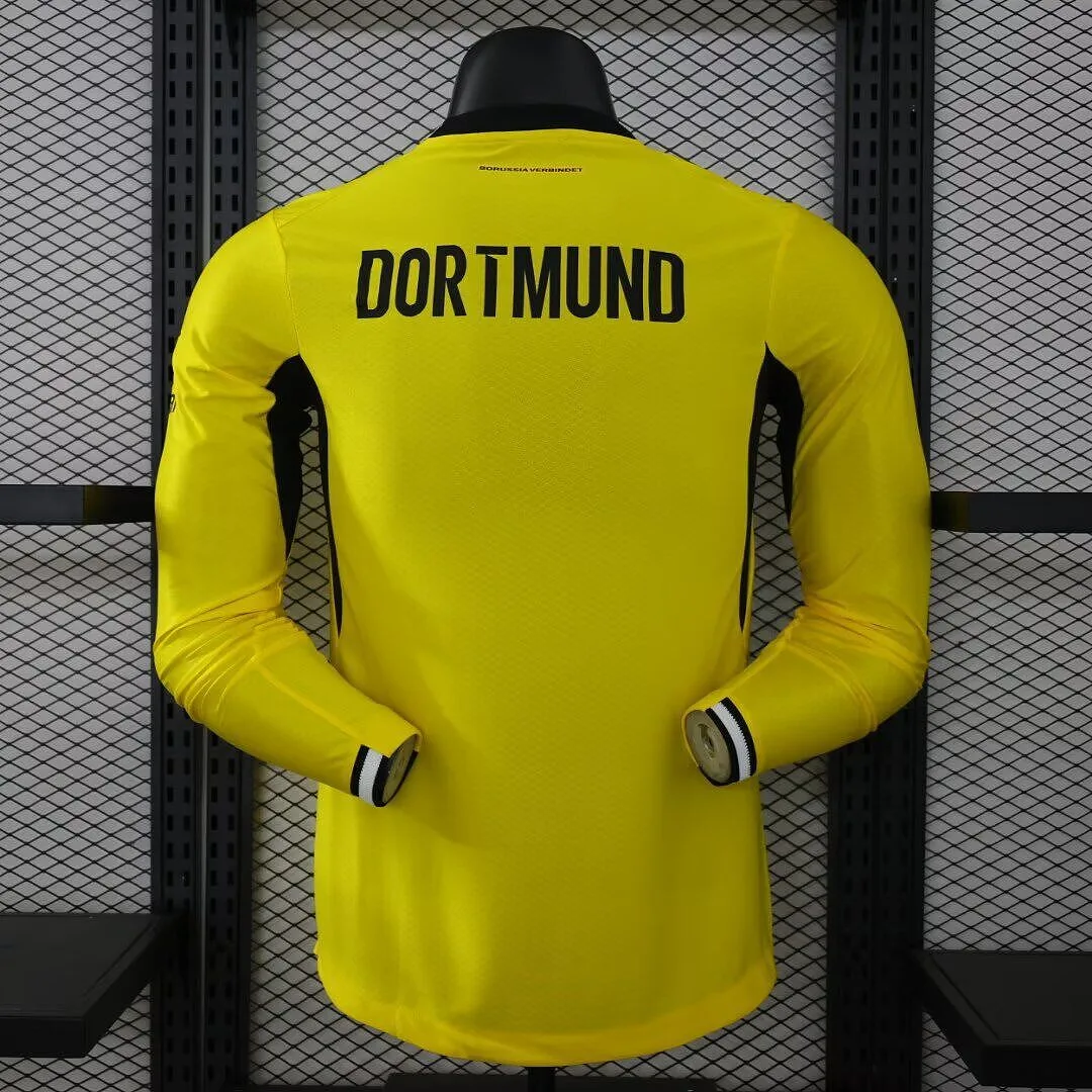 Borussia Dortmund 2026/27 Primera Equipación Camiseta Manga Larga Versión Jugador
