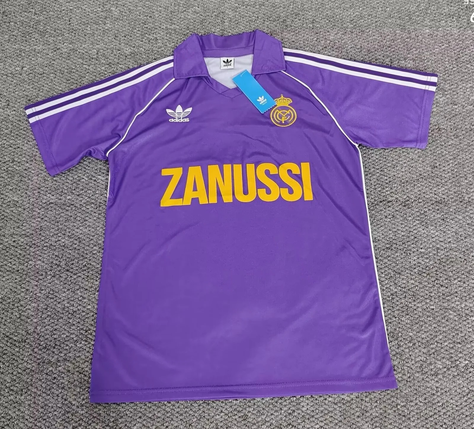 Real Madrid 1983/84 Auswärts Trikot