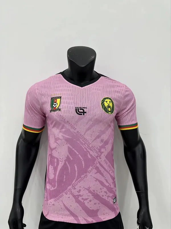 Cameroon 2025/26 Shirt Pink