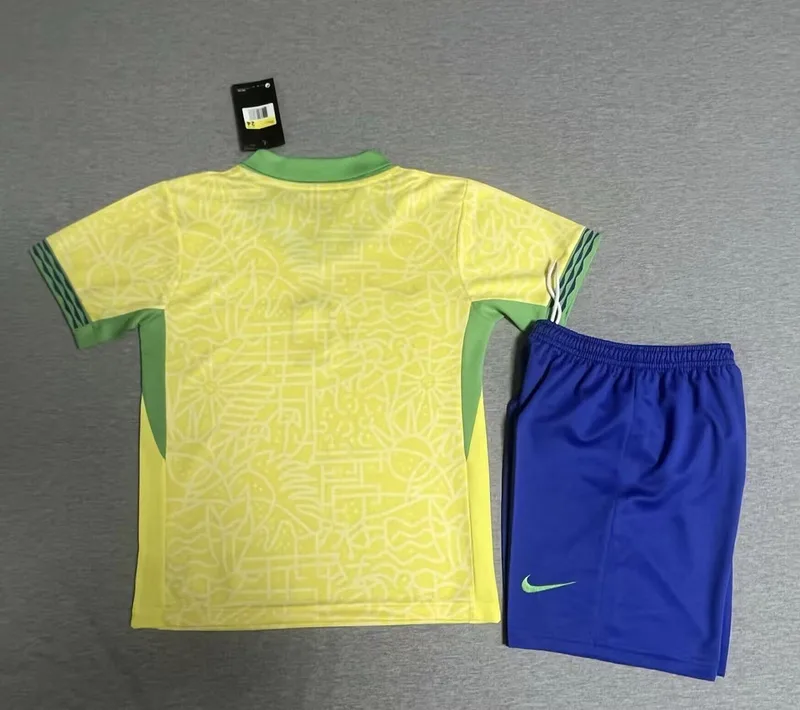 Brazil 2024 Home Kids Kit — 1