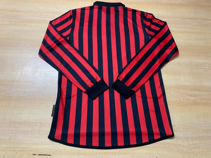 AC Milan 1999/00 Home Shirt Long Sleeve