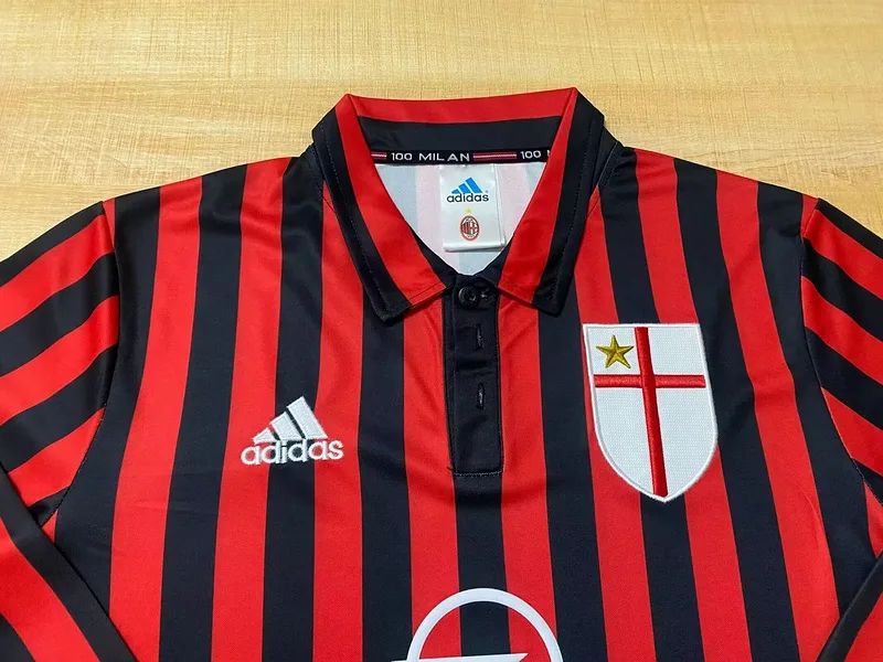 AC Milan 1999/00 Home Shirt Long Sleeve — 2