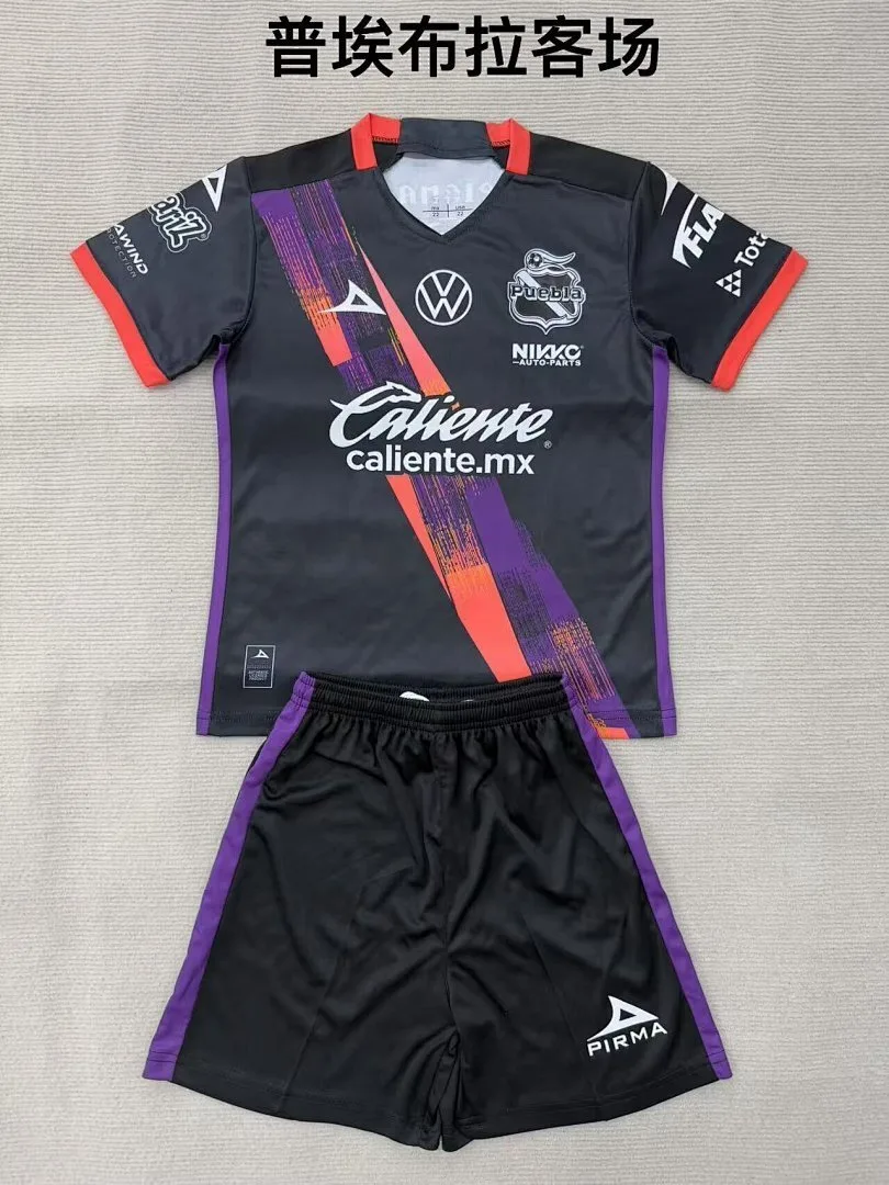 Puebla 2025/26 Extérieur Ensemble Enfant — 2