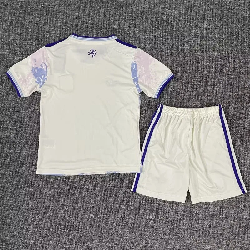 Aston Villa 2025/26 Third Kids Kit — 2