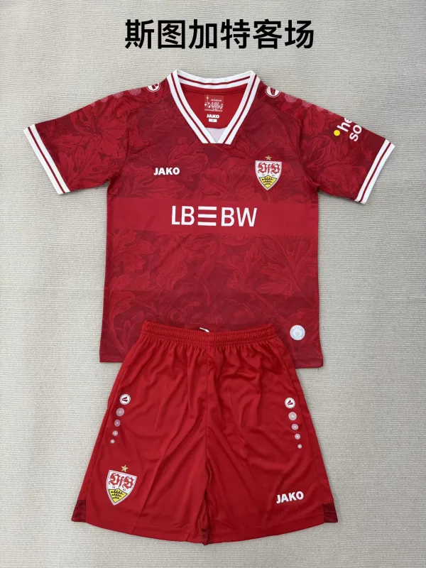 VfB Stuttgart 2025/26 Extérieur Ensemble Enfant