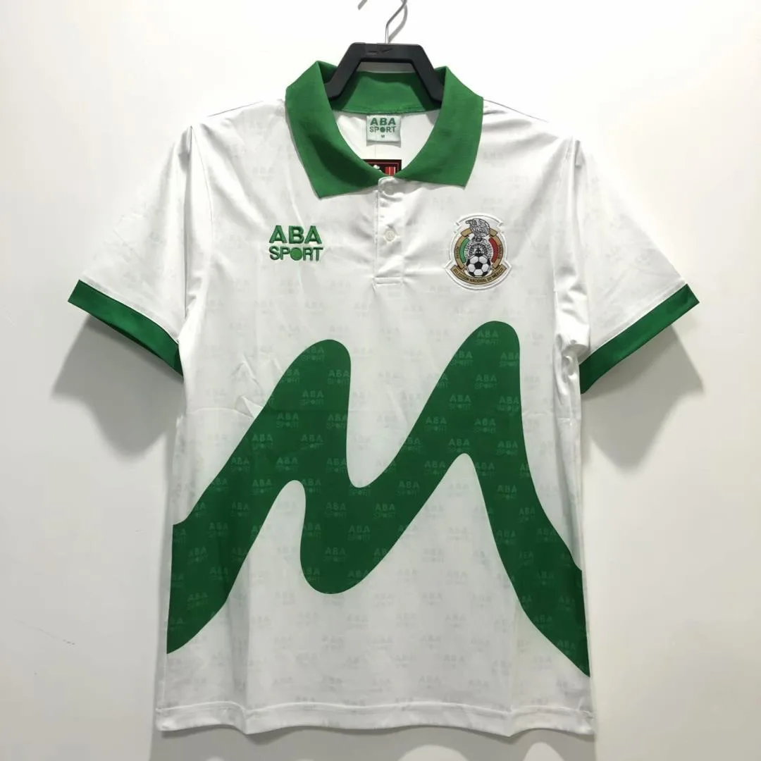 Mexico 1995 Away Shirt White