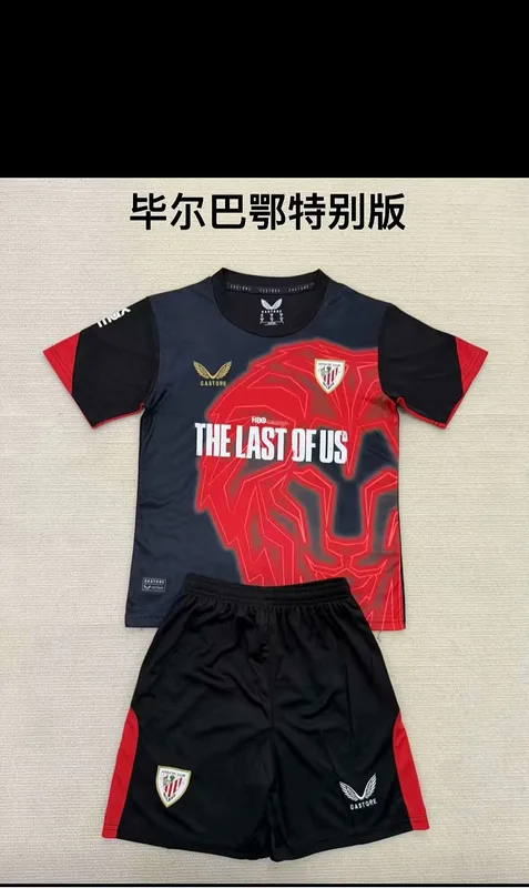 Athletic Bilbao 2025/26 Conjunto de Niño Edición Especial Black — 2